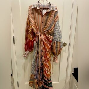 Zimmerman balloons sleeve dress NWT